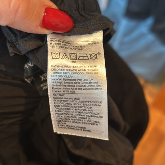 Banana Republic Trouser Everywhere pant Black XS Regular Length - Picture 7 of 7